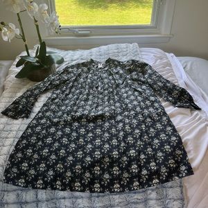 Beautiful 100 percent silk dress. Liberty of London long sleeve print dress